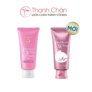 Sữa rửa mặt chống lão hóa Senka Perfect Whip Collagen In 120g