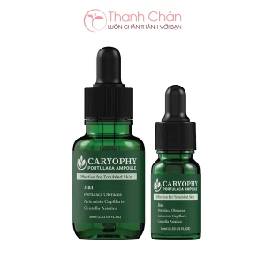 Tinh chất giảm mụn và mờ thâm Caryophy Portulaca Ampoule 10ml và 30ml