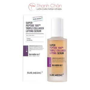 Tinh Chất Trẻ Hoá, Tái Tạo Da SURMEDIC Super Peptide 100tm Collagen Lifting Serum 50ml