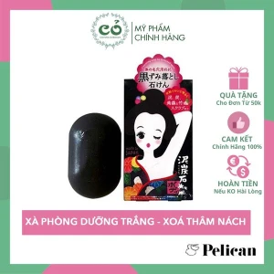 Xà Phòng Dưỡng Trắng - Xoá Thâm Nách Pelican Nhật Bản 100g
