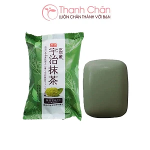 Xà phòng tắm trà xanh Pelican Family Soap Uji Green Tea 80g