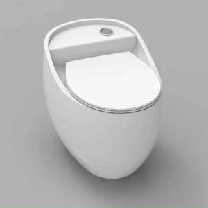 Bồn cầu 1 Khối Trái Trứng 502C BRODA