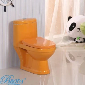 Bồn cầu Trẻ em Mầu Cam BRODA