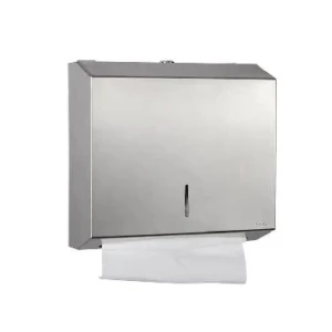 Hộp đựng giấy inox 304 lau tay treo tường cuộn lớn FAHKLER