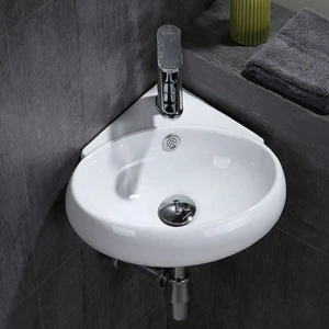 Lavabo góc treo không gian nhỏ LAVABO TREO TƯỜNG NHỎ A087