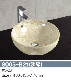 LAVABO TÔ SỨ GIẢ ĐÁ 8005-B21