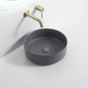 Lavabo Tô Sứ Mầu Xám FAHKLER