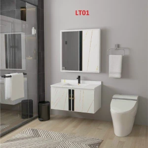 LAVABO TỦ NHÔM CAO CẤP LT01 80cm