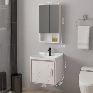 LAVABO TỦ NHÔM JV-07 50cm