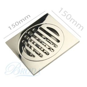 Phễu Thu Sàn Chống Hôi FAHKLER 15x15cm SUS 304