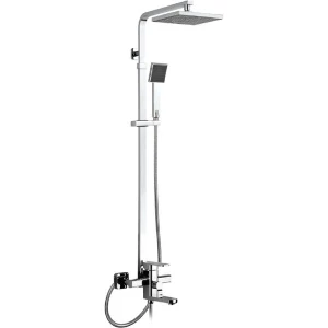 Sen Cây Tắm Đứng Đồng Thau Vuông FAHKLER Sc-07