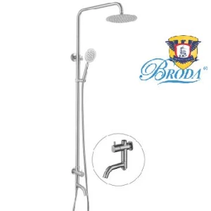 Sen Cây Tắm Đứng Lạnh Một Đường Nước INOX SUS 304