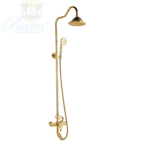 SEN CÂY TẮM ĐỨNG MẠ VÀNG FAHKLER 9860