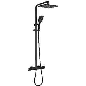 Sen Cây Tắm Đứng NÓNG LẠNH Mầu Đen Chỉnh Nhiệt Độ FAHKLER A64