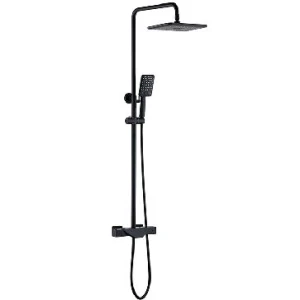 Sen Cây Tắm Đứng NÓNG LẠNH Mầu Đen Chỉnh Nhiệt Độ FAHKLER A65