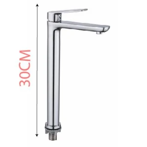 Vòi Lavabo Lạnh 30cm inox CB055-6 FAHKLER