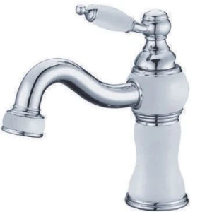 VÒI LAVABO NÓNG LẠNH CỔ NGỌC FAHKLER Đồng Thau