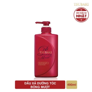 Dầu Xả Dưỡng Tóc Bóng Mượt Tsubaki Premium Moist Conditioner 490ml