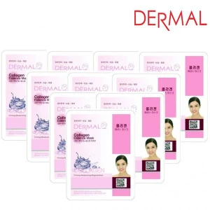 Mặt Nạ Dưỡng Da Tinh Chất Collagen Dermal - 10 Miếng