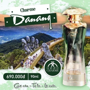 Nước Hoa Nữ Charme Da Nang 90ml (Thanh Lý Chai Trưng bày ko hộp)