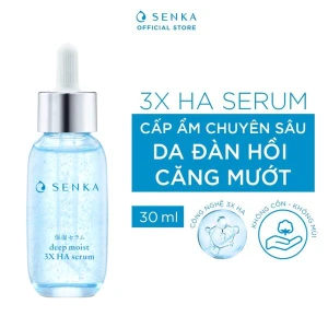 Serum Senka Dưỡng Ẩm Chuyên Sâu Và Ngừa Lão Hóa Deep Moist 3X HA Serum 30ml