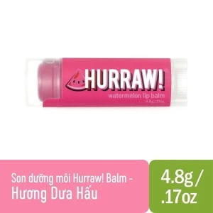 Son dưỡng môi Hurraw! Balm 4.8g/.17oz Mỹ - Hương Dưa Hấu 4.8g