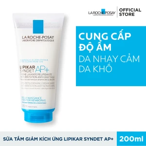 Sữa Tắm Cho Da Khô Nhạy Cảm Bị Kích Ứng Mẩn Đỏ Ngứa La Roche Posay Lipikar Syndet AP Cream 200ml