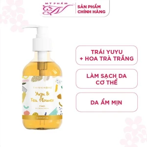 Sữa tắm nước hoa Thinkinbae hương Trái Yuzu & Hoa Trà Trắng 300ml