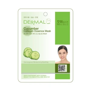 Mặt nạ Dermal dưỡng da tinh chất dưa leo và collagen 23g