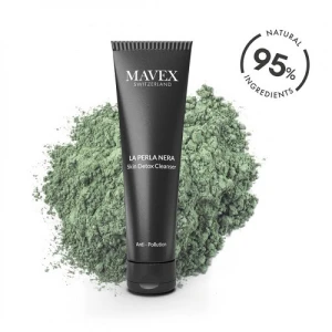 Sữa rửa mặt Mavex La Perla Nera than hoạt tính làm sạch sâu, săn chắc da 150ML