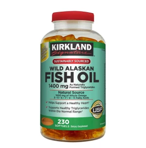 Dầu Cá Kirkland Signature Wild Alaska Fish Oil