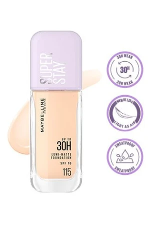 Kem nền bắt sáng 30hr Maybelline New York Super Stay Lumi-Matte SPF16 35ml #115
