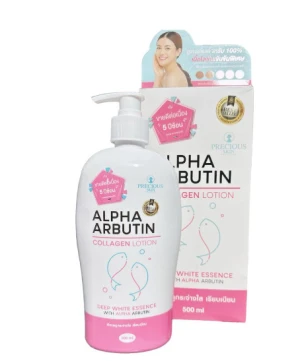 Sữa Dưỡng Trắng Toàn Thân Precious Skin Alpha Arbutin 3 Plus+ Collagen 500ml