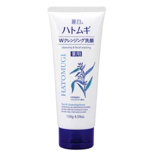 Sữa rửa mặt Hatomugi The W Cleansing Foam 130gr