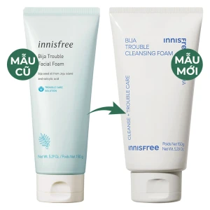 Sữa rửa mặt  Innisfree Bija + BHA Trouble Cleansing Foam 150gr 