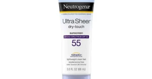 Kem Chống Nắng Neutrogena SPF55 Ultra Sheer Dry-Touch Sunscreen 88ml