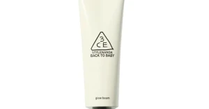 Kem Lót 3CE Màu Trắng Back To Baby Glow Beam 30ml