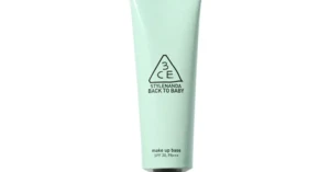 Kem Lót 3CE Màu Xanh Back To Baby Makeup Base Mint Green 30ml