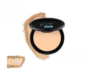 Phấn Nền Kiềm Dầu Maybelline Fit Me 12H Compact Powder 118 Light Beige 6g