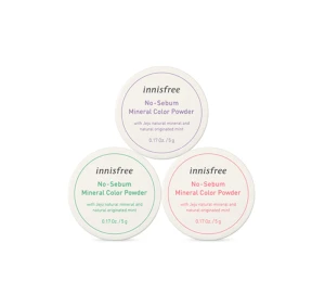 Phấn Phủ Innisfree Mineral Color Powder No-Sebum 5g