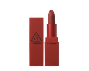 Son 3CE 215 Ruby Tuesday Red Recipe Matte Lip Color Màu Đỏ Ruby