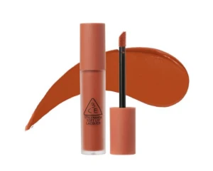 Son 3CE Tawny Red  Soft Lip Lacquer Màu Cam Đất