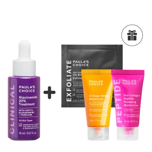 Tinh chất thu nhỏ lỗ chân lông to và làm sáng mịn bề mặt da Clinical Niacinamide 20% Treatment 20ml