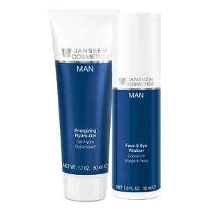 Bộ sản phẩm chăm sóc mắt và mặt cho nam - janssen cosmetics perfect man 50ml/30ml