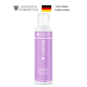 Bọt tắm cao cấp Janssen Cosmetics Refreshing Shower Mousse 200ml