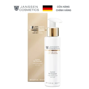 Dầu tẩy trang cao cấp chống lão hoá da Janssen Cosmetics Luxury Oil Cleanser 100ml