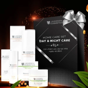 Gói sản phẩm chăm sóc da chuyên sâu ngày và đêm