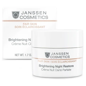 Kem dưỡng da ban đêm làm trắng sáng da - janssen cosmetics brightening night restore 50ml