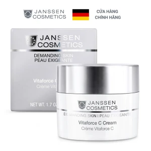 Kem dưỡng trắng da và ngăn ngừa lão hóa Janssen Cosmetics Vitaforce C Cream 50ml