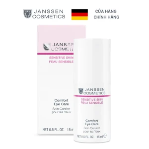 Lotion chăm sóc da vùng mắt cho da nhạy cảm - Janssen Cosmetics Comfort Eye Care 15ml